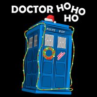 Doctor Ho Ho Ho Funny Christmas Kids Hoodie