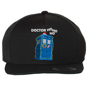 Doctor Ho Ho Ho Funny Christmas Wool Snapback Cap