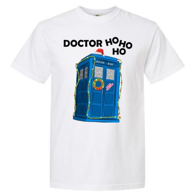 Doctor Ho Ho Ho Funny Christmas Garment-Dyed Heavyweight T-Shirt