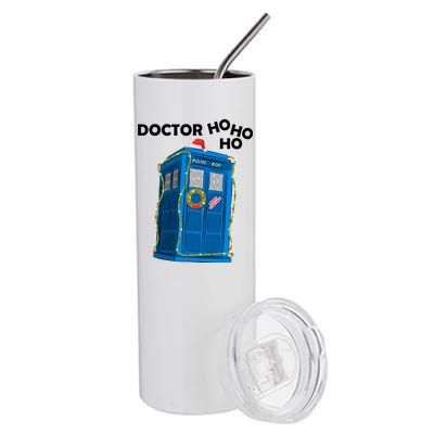 Doctor Ho Ho Ho Funny Christmas Stainless Steel Tumbler