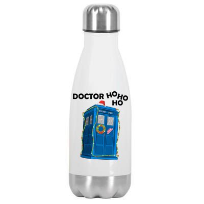 Doctor Ho Ho Ho Funny Christmas Stainless Steel Insulated Water Bottle