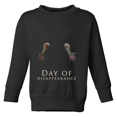 Day of Disappearance Movie Find David Hall Toddler Sweatshirt