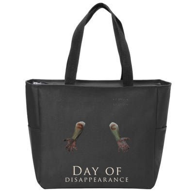 Day of Disappearance Movie Find David Hall Zip Tote Bag