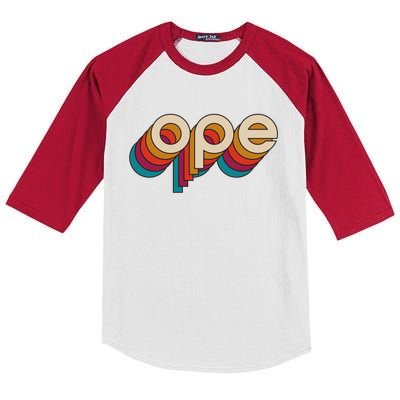 Disco Ope Kids Colorblock Raglan Jersey