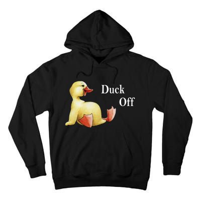 Duck Off Tall Hoodie