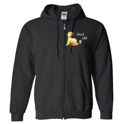 Duck Off Full Zip Hoodie