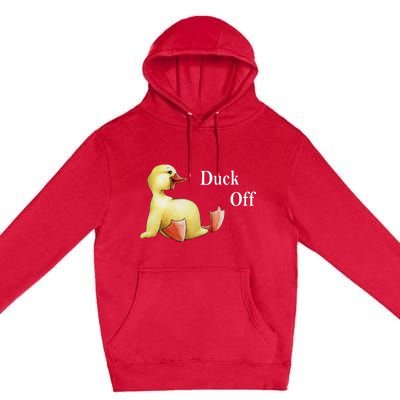 Duck Off Premium Pullover Hoodie