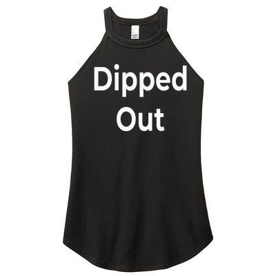 Dipped Out Women's Perfect Tri Rocker Tank