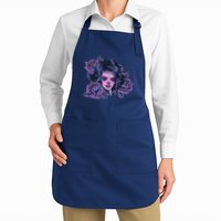 Day Of Dead Dia Los Muertos Sugar Skull Woman Apron