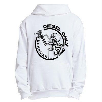 Diesel Only Duramax Lifted Truck Power Stroke Diesel Can Urban Pullover Hoodie