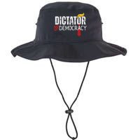 Dictator Or Democracy Funny Trump Hair Tie Legacy Cool Fit Booney Bucket Hat