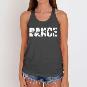 Dance Or Dancer Women's Knotted Racerback Tank