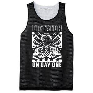 Dictator On Day One Trump Mesh Reversible Basketball Jersey Tank