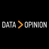 Data Opinion Data Over Opinion Drawstring Bag