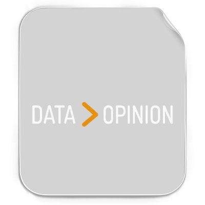 Data Opinion Data Over Opinion Permanent Decal Sticker