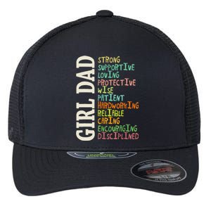 Dads Of Daughters For Dad Father Happy Fathers Day Flexfit Unipanel Trucker Cap