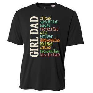 Dads Of Daughters For Dad Father Happy Fathers Day Cooling Performance Crew T-Shirt