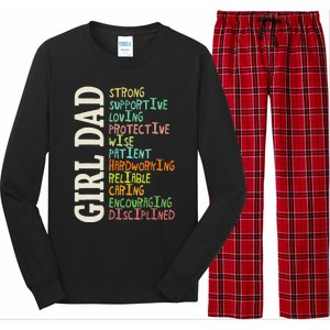 Dads Of Daughters For Dad Father Happy Fathers Day Long Sleeve Pajama Set