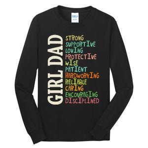 Dads Of Daughters For Dad Father Happy Fathers Day Tall Long Sleeve T-Shirt