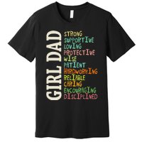 Dads Of Daughters For Dad Father Happy Fathers Day Premium T-Shirt