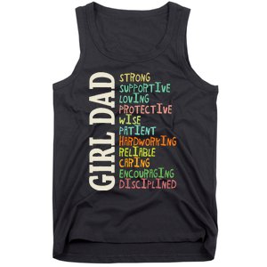 Dads Of Daughters For Dad Father Happy Fathers Day Tank Top