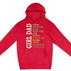 Dads Of Daughters For Dad Father Happy Fathers Day Premium Pullover Hoodie