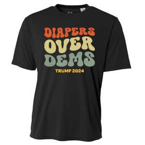 Diapers Over Dems Trump 2024 Cooling Performance Crew T-Shirt