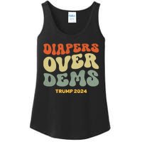 Diapers Over Dems Trump 2024 Ladies Essential Tank