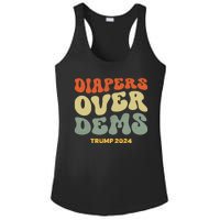 Diapers Over Dems Trump 2024 Ladies PosiCharge Competitor Racerback Tank