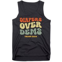 Diapers Over Dems Trump 2024 Tank Top