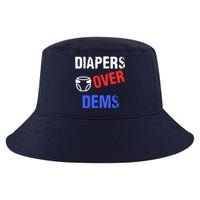 Diapers Over Dems Trump 2024 Funny Cool Comfort Performance Bucket Hat