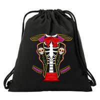 Day Of Dead Costume Halloween Matching Dia De Los Muertos Drawstring Bag