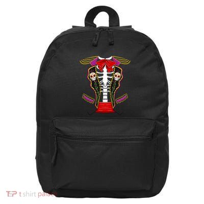 Day Of Dead Costume Halloween Matching Dia De Los Muertos 16 in Basic Backpack