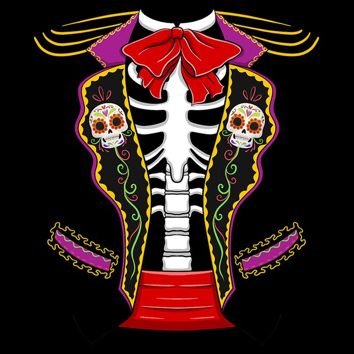 Day Of Dead Costume Halloween Matching Dia De Los Muertos Wool Snapback Cap