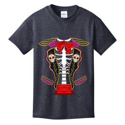 Day Of Dead Costume Halloween Matching Dia De Los Muertos Kids T-Shirt