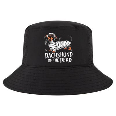 Dachshund Of Dead Halloween Mummy Dog Cool Comfort Performance Bucket Hat