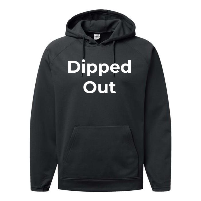 Dipped Out Performance Fleece Hoodie