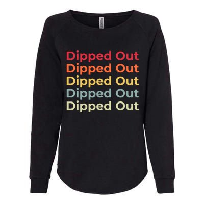 Dipped Out Womens California Wash Sweatshirt