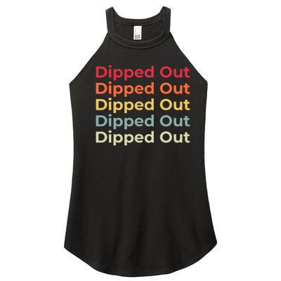 Dipped Out Women's Perfect Tri Rocker Tank