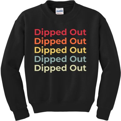 Dipped Out Kids Sweatshirt