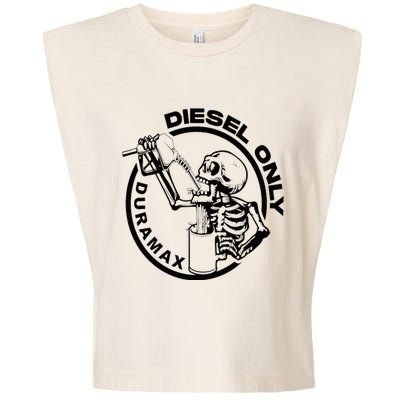 Diesel Only Duramax Lifted Truck Power Stroke Diesel Can Garment-Dyed Women's Muscle Tee