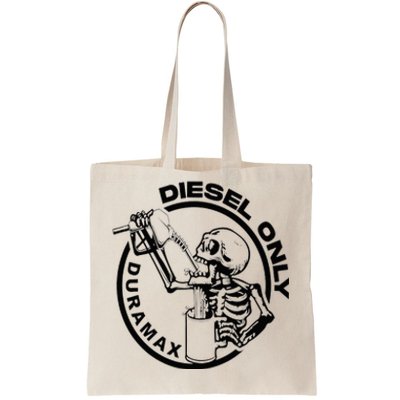 Diesel Only Duramax Lifted Truck Power Stroke Diesel Can Tote Bag