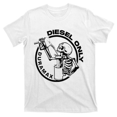 Diesel Only Duramax Lifted Truck Power Stroke Diesel Can T-Shirt