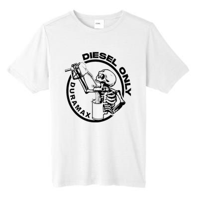 Diesel Only Duramax Lifted Truck Power Stroke Diesel Can Tall Fusion ChromaSoft Performance T-Shirt