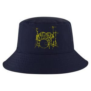 Drums Outline Cool Comfort Performance Bucket Hat