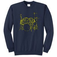 Drums Outline Sweatshirt