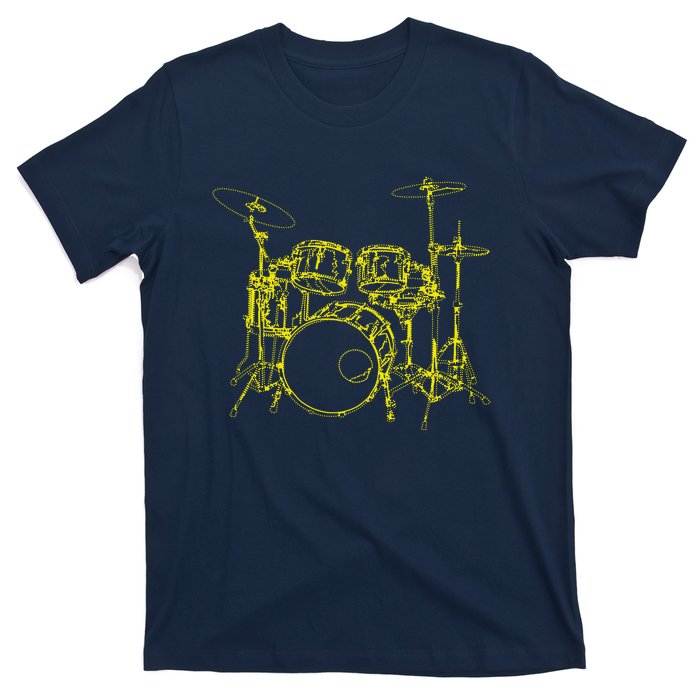 Drums Outline T-Shirt