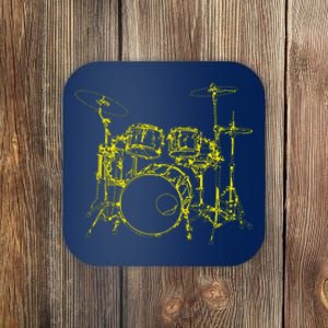 Drums Outline Coaster