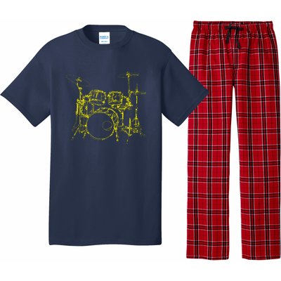 Drums Outline Pajama Set