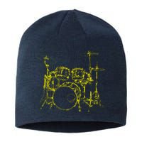 Drums Outline Sustainable Beanie